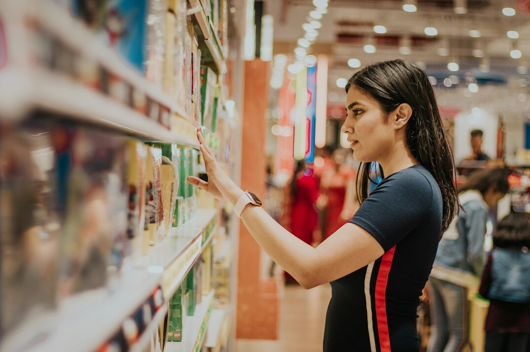 detective in store observing